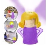 Nettoie micro-ondes ANGRY MAMA nettoyeur à vapeur rapide et facile sans produit chimique au meilleur prix au Maroc