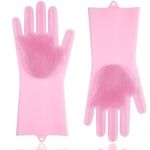 Gant vaisselle magique Nettoyant Gants D'Épurateur Brosse - Paire (2 pièces) au meilleur prix au Maroc