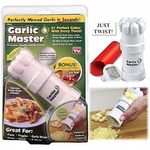 Émincer, découpé et Hacher l'Ail + Éplucheur Ail  Garlic Master au meilleur prix au Maroc