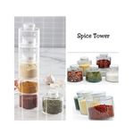 Set de 6 bouteille Carrousel à tour d'épices au meilleur prix au Maroc