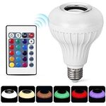 Ampoule de musique LED Bluetooth avec Lumieres d'ambiance et Télécommande au meilleur prix au Maroc