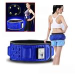 Ceinture Amincissante de Massage Rechargeable Vibro Action avec l'intensité réglable, abdomen de brûleur de graisse au meilleur prix au Maroc