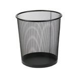 Corbeille métal à papier noir au meilleur prix au Maroc