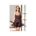 Ruselin Chemise De Nuit + String - Multi-Couleur au meilleur prix au Maroc