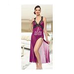 Ruselin Chemise De Nuit + String - Multi-Couleur au meilleur prix au Maroc