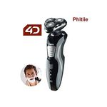 Phitiie Rasoir Electrique rechargeable lavable 360° système de rasage 4D rotary shaver BG308 au meilleur prix au Maroc