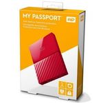 HDD Externe 1To My Passport 2.5" USB 3.0 - Red au meilleur prix au Maroc