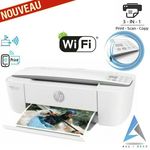 HP IMPRIMANTE MINI 3775 MULTIFONCTION COULEUR WIFI SCAN COPIE PRINT  PLUS RAMETTE PAPIER A4 AA au meilleur prix au Maroc