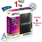 HDD SP 1To - Antichoc & Rèsistant à l'eau - Compatible : Mac - Pc - Linux au meilleur prix au Maroc
