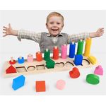 Jouets en bois numérique forme logarithmique au meilleur prix au Maroc