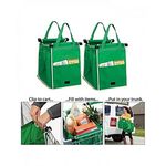 GRAB BAG Sac de Courses, Réutilisables, Spécial Caddie + Un Autre Gratuit (x2) au meilleur prix au Maroc