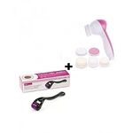 As Seen On TV Pack Spécial Derma roller & Brosse de massage 5 en 1 Premium au meilleur prix au Maroc