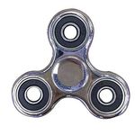Hand Spinner Fidget Spinner Chromé - Argenté au meilleur prix au Maroc