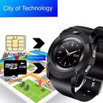 Smart Watch V8 Noir AA version internationale Appel -message -bluetooth V20 au meilleur prix au Maroc