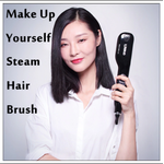 Lisseur Vapeur brosse à vapeur en céramique STEAM COMB affichage LED Ulike Noir au meilleur prix au Maroc