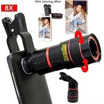 TELESCOPE TELEPHONE OBJECTIF 8X ZOOM POUR SMARTPHONES au meilleur prix au Maroc
