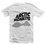 T-SHIRT ARCTIC MONKEYS BLANC au meilleur prix au Maroc