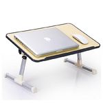 Table de PC Portable Réglable avec Ventilateur de Refroidissement Intégré usb - Noir au meilleur prix au Maroc