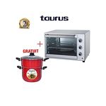 TAURUS FOUR ELECTRIQUE HORIZON 70L 2200W + COUSCOUSSIER ROUGE 8L - 2 ans de garantie​ au meilleur prix au Maroc