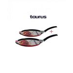 Lot 2 Crêpières  rouge  VITAL  Anti-Adhésive 25 cm+22 Cm au meilleur prix au Maroc