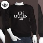 Sweat Noir His Queen 2019 -Tag Ropa- au meilleur prix au Maroc