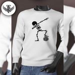 Sweat  skeleton football white -Tag Ropa- au meilleur prix au Maroc
