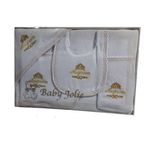 Pack bébé - 4X1 Peignoir +Serviette + bavoir+ Brosse douce Multifunctionel - Jaune au meilleur prix au Maroc