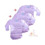 Bébé Lux Lot de 3 bodys bébé - Rose - High Quality au meilleur prix au Maroc