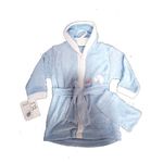Peignoir + brosse de douche Pour Bébé 2X1 - Bleu au meilleur prix au Maroc