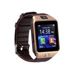 Nouveau Montre connectée Bluetooth & écran tactile & carte SIM - Marron au meilleur prix au Maroc