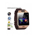 SMART Watch Montre Bluetooth & Carte SIM - Gold au meilleur prix au Maroc