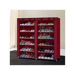 Armoire de chaussures 12 étages - bordeaux au meilleur prix au Maroc