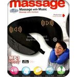Oreiller Massage Avec Haut-Parleur MP3-NOIR au meilleur prix au Maroc