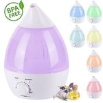 Humidificateur et Diffuseur d'arôme avec Lumières a Éclairage LED au meilleur prix au Maroc