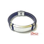 Bracelet En Acier Inoxydable + Cuir MARRON (Réglable) au meilleur prix au Maroc