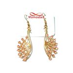 Boucles D’oreilles Avec Pendentif Paon - DORE au meilleur prix au Maroc