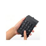 USB Keypad Keyboard For Notebook Windows  Apple Puter OS System Black au meilleur prix au Maroc