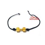 Bracelet Fitness DORE Et Cuir Noir - Unisex au meilleur prix au Maroc