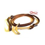 Bracelet Ancre Marine Vikings Cuir Naturelle MARRON au meilleur prix au Maroc