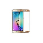 VERRE INCASSABLE PROTECTION BORD INCURVE POUR SAMSUNG GALAXY S6 EDGE DORE au meilleur prix au Maroc