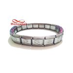 Bracelet en acier inoxydable avec symbole dollar - unisexe au meilleur prix au Maroc