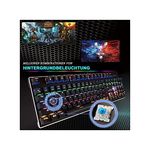 Clavier Gamer de Jeu de Rétroéclairage couleur USB filaire Souris + Glavier au meilleur prix au Maroc