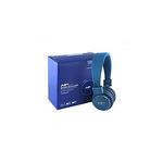 Casque stéréo avec micro 3 en 1 micro SD /FM Radio / Lecteur Mp3 Bleu au meilleur prix au Maroc