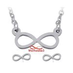 Ensemble Infinity En Acier Inoxydable Argenté au meilleur prix au Maroc