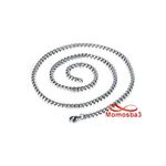 Chaine En Acier Inoxydable Argenté - Taille 2mm au meilleur prix au Maroc