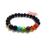 Agate Pierres Naturelle  élastique - (Unisex) au meilleur prix au Maroc