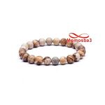 Agate Pierres Naturelle élastique Unisex au meilleur prix au Maroc