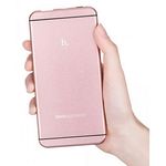 Powerbank Batterie Externe HOCO 6000 mAh Rose au meilleur prix au Maroc