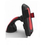 Support Universel Voiture Coulissant Réglable 360 degrés pour Smartphones Rouge au meilleur prix au Maroc