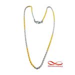 Chaîne En Acier Inoxydable + Plaqué OR JAUNE Torsadé Unisex au meilleur prix au Maroc